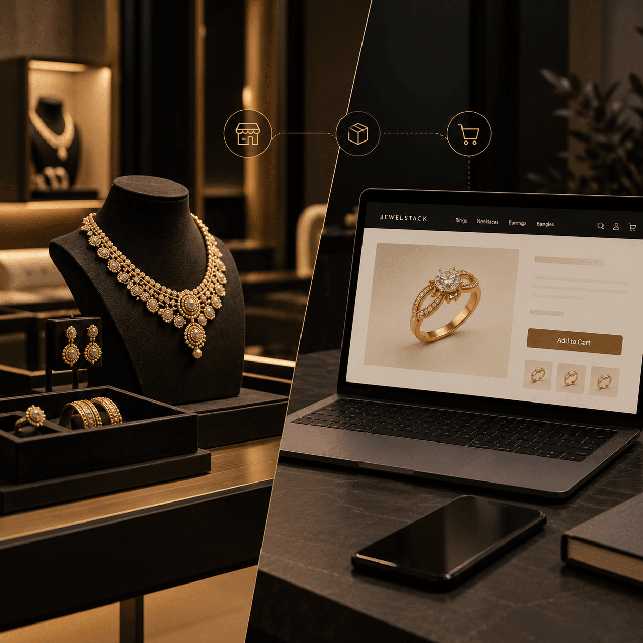 Luxury Jewellery Omnichannel Showcase