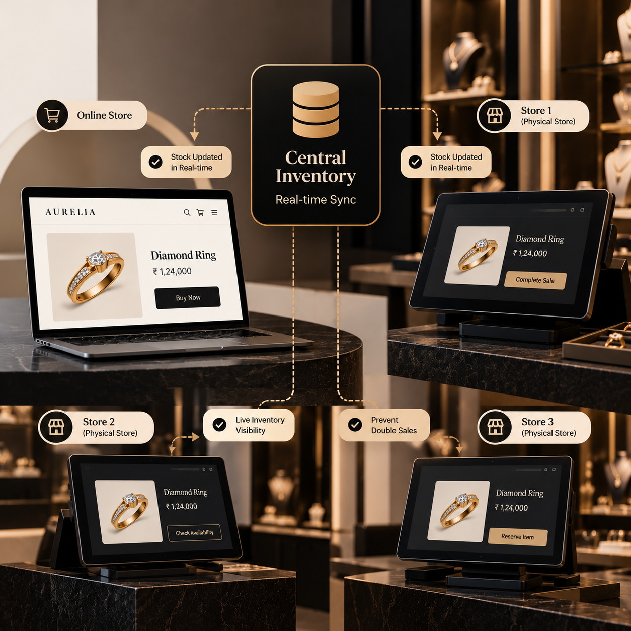 Luxury Jewellery Inventory Sync