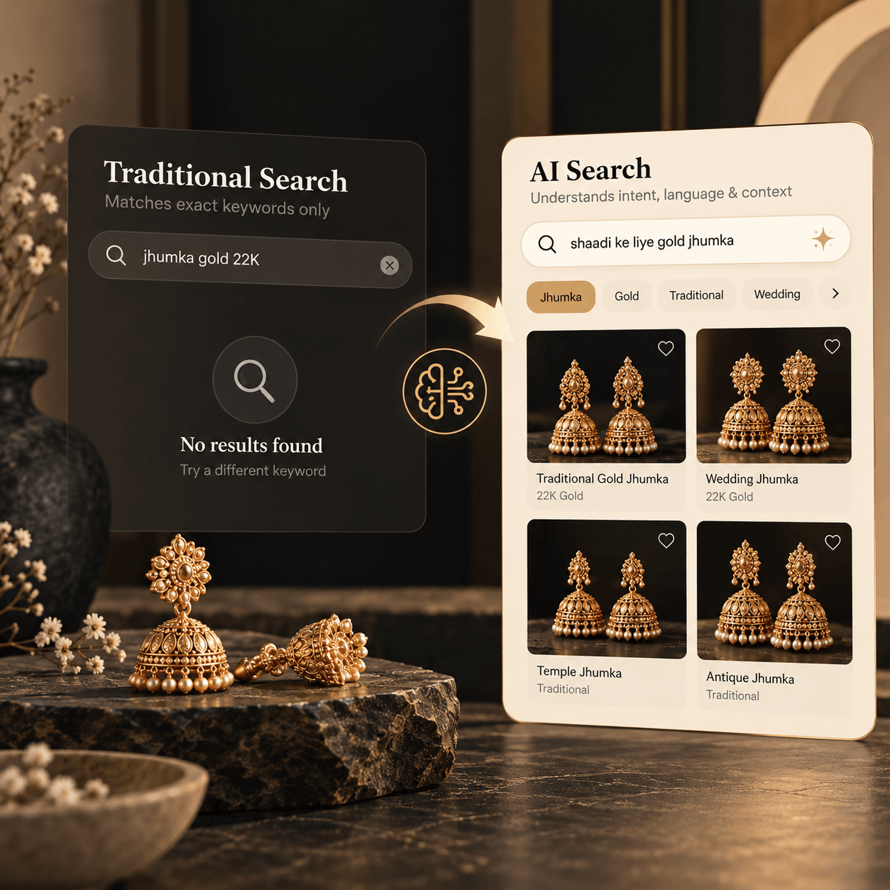 From Traditional Search to AI Jhumkas