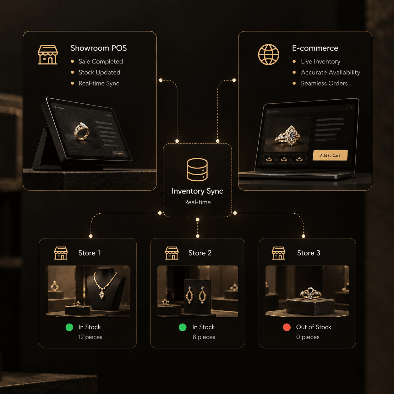 Luxury Jewellery Inventory Sync Network