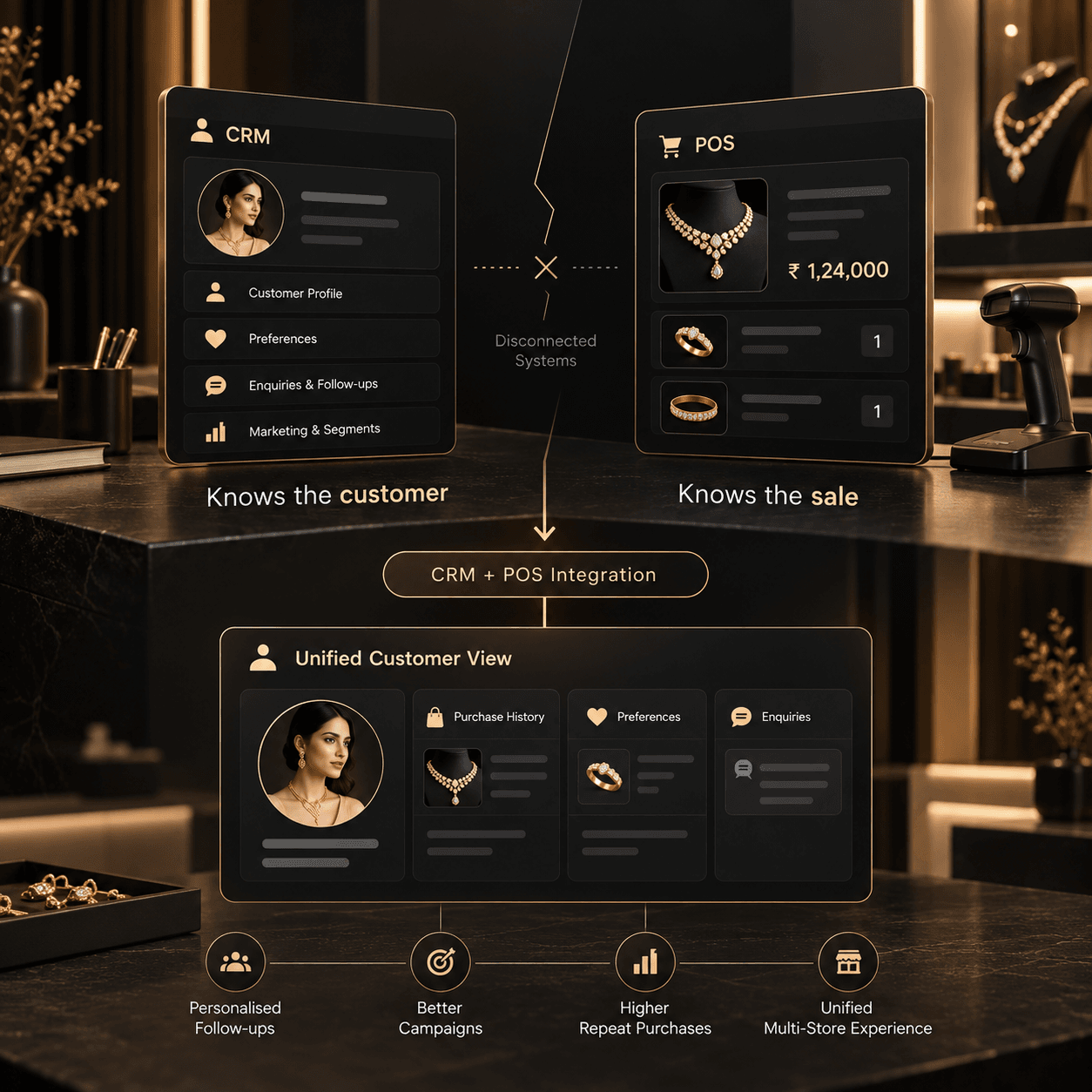 Connected Jewellery Retail Experience